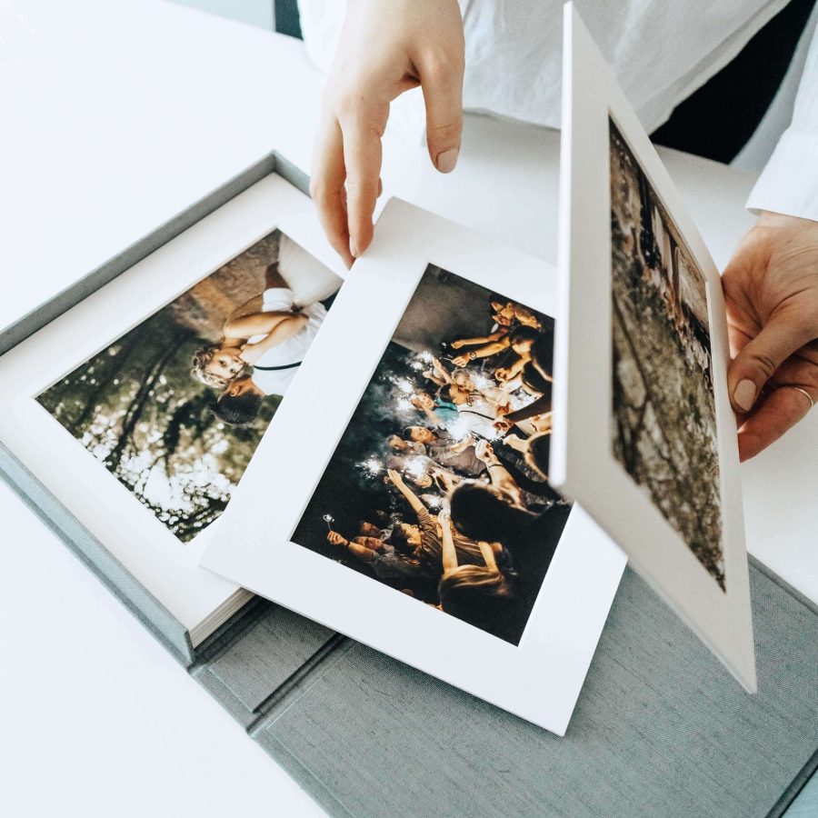 Proof Box with Mat Prints